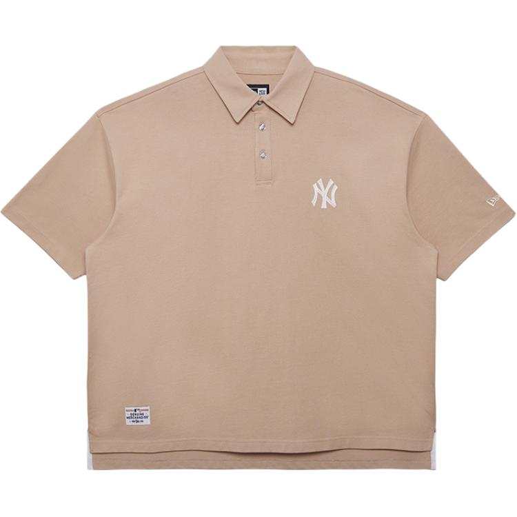 New Era x MLB Polo Shirt Unisex Khaki