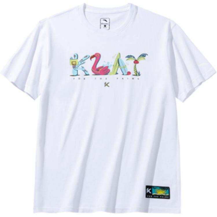 Anta Basketball Collection T Shirt Men's Pure White