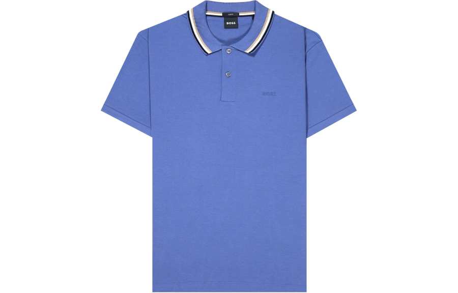 HUGO BOSS Polo Shirt Men's Blue