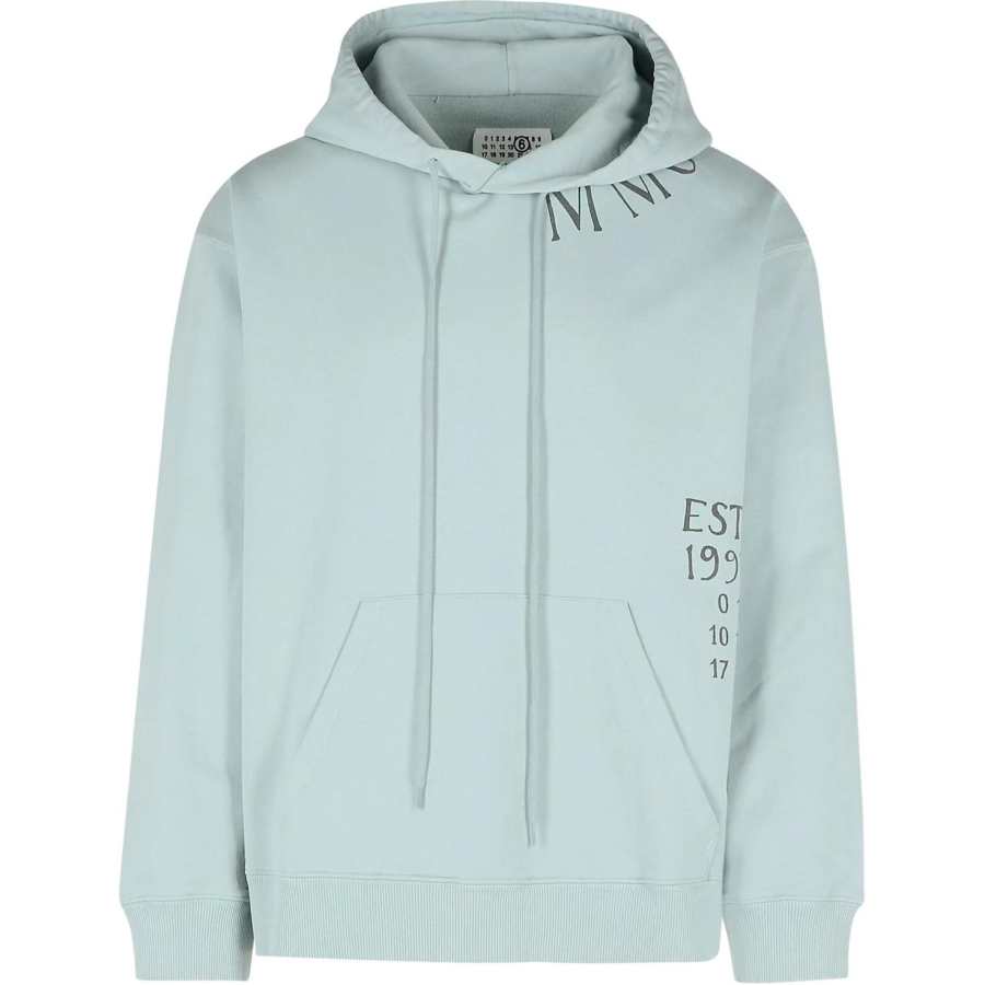 MM6 Maison Margiela Sweatshirt Men's Light Green