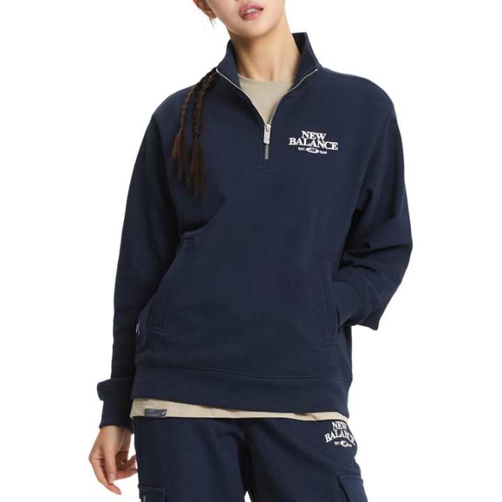 New Balance New Balance Sweatshirt Unisex Marine Blue