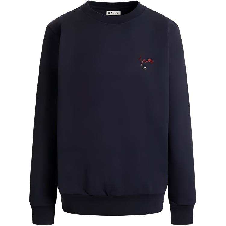 BALLY BALLY Logo embroidered Sweater