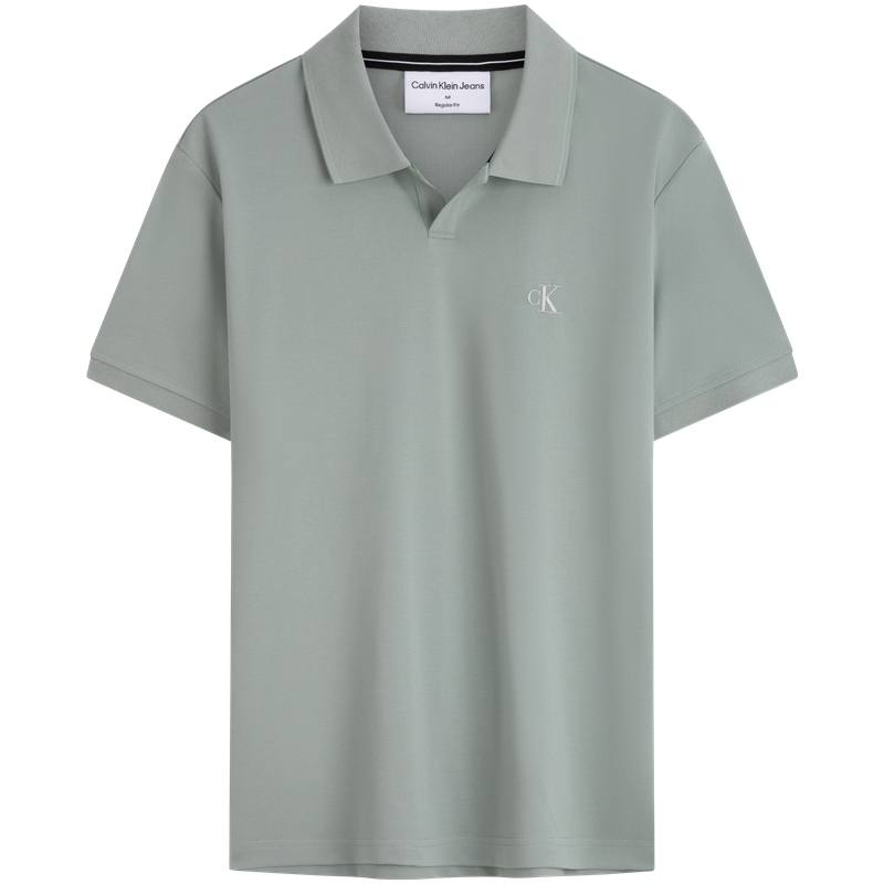 Calvin Klein Polo Shirts Men's Polo Collar Moderate Straight Fit