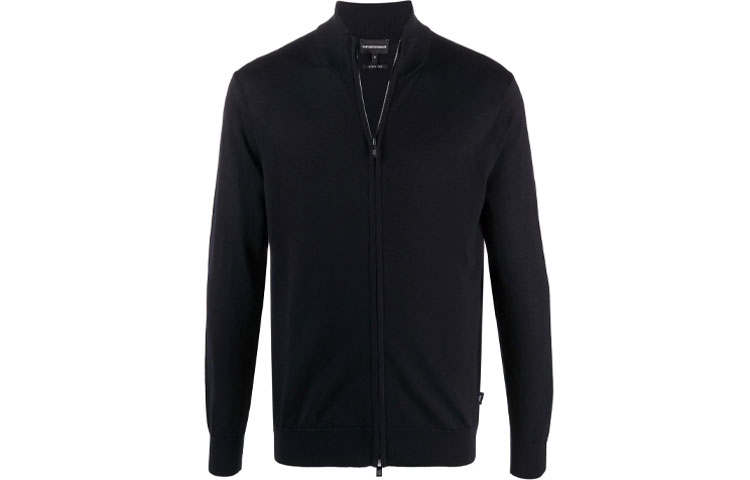 EMPORIO ARMANI High Neck Zipped Cardigan