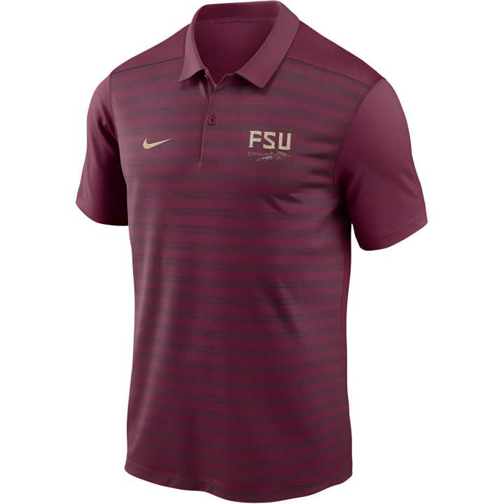 Nike Nike Florida State Seminoles Sideline Victory Polo Shirt Men's Garnet Red