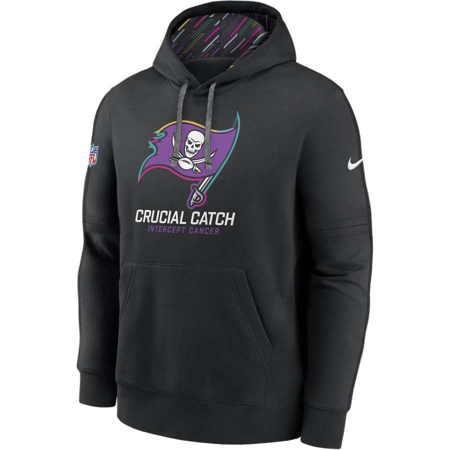 Nike Nike Tampa Bay Buccaneers Crucial Catch Club Men's Nike Nfl Pullover Hoodie