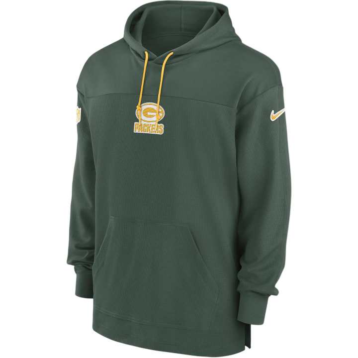 Nike Nike Green Bay Packers Sideline Jersey Men's Nike Dri-FIT Nfl Pullover Hoodie