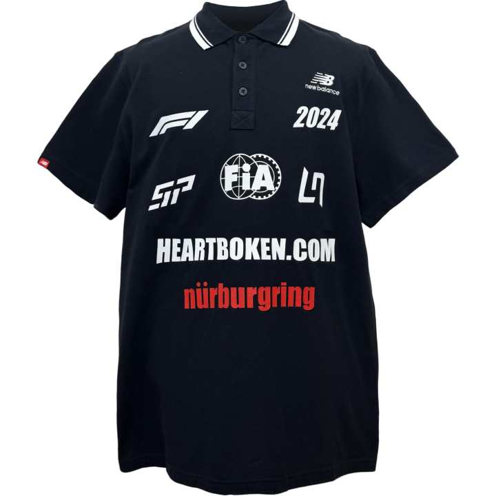 New Balance New Balance Polo Shirt Unisex Black