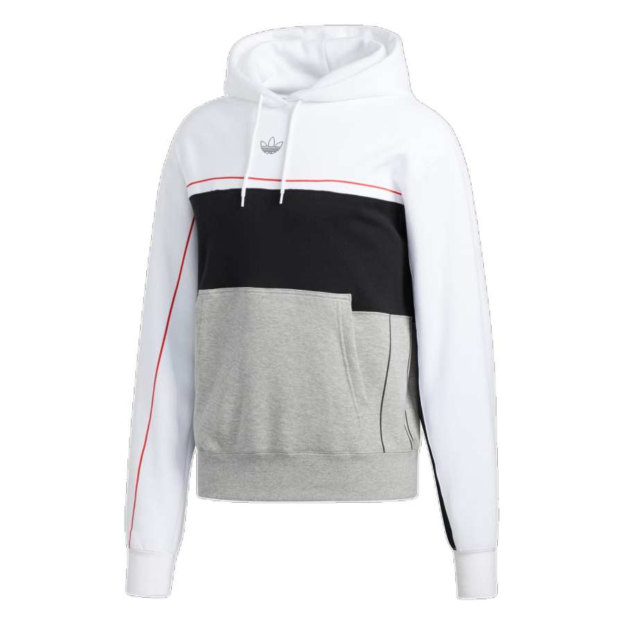 Adidas Originals Rivalry Sweatshirt Men's Black White/Medium Heather Gray