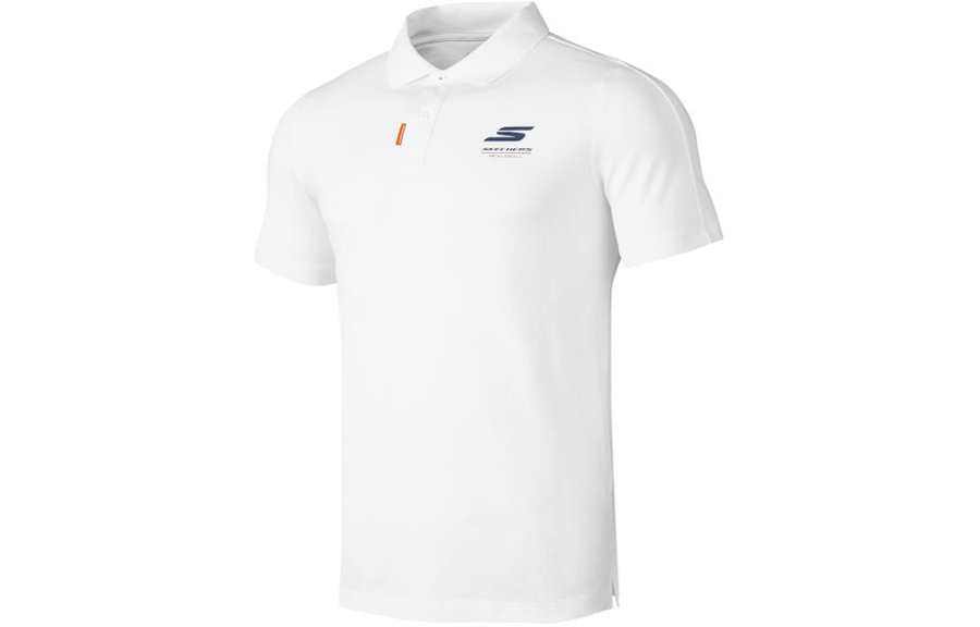 Skechers Polo Shirt Men's Bright White
