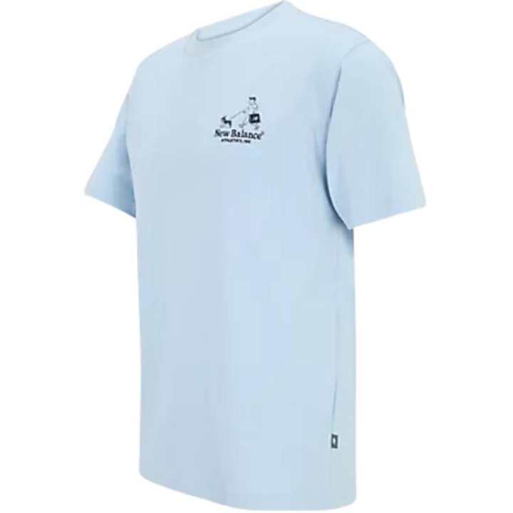 New Balance New Balance T Shirt Men's Light Chrome Blue