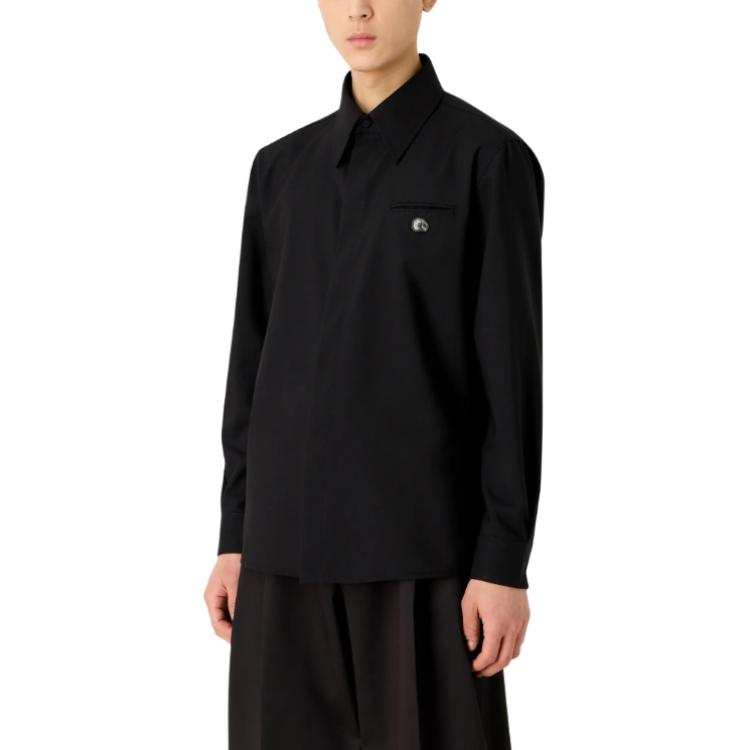 EMPORIO ARMANI SS24 Shirt Men's Black