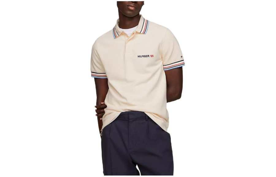 Tommy Hilfiger Polo Shirt Men's Beige