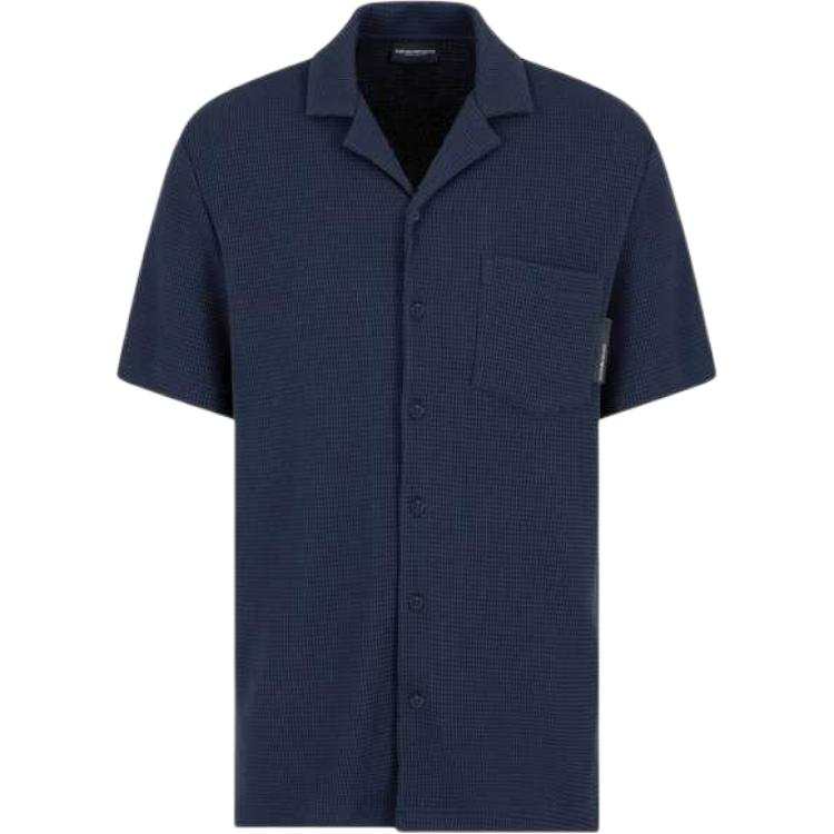 EMPORIO ARMANI Short Sleeved Button Up Shirt