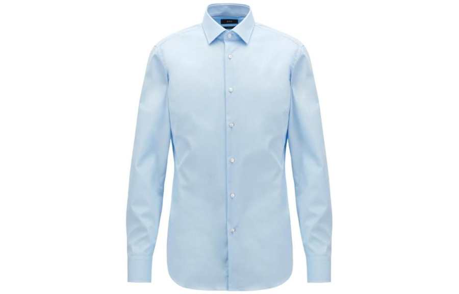 HUGO BOSS Hugo Boss spread-collar shirt