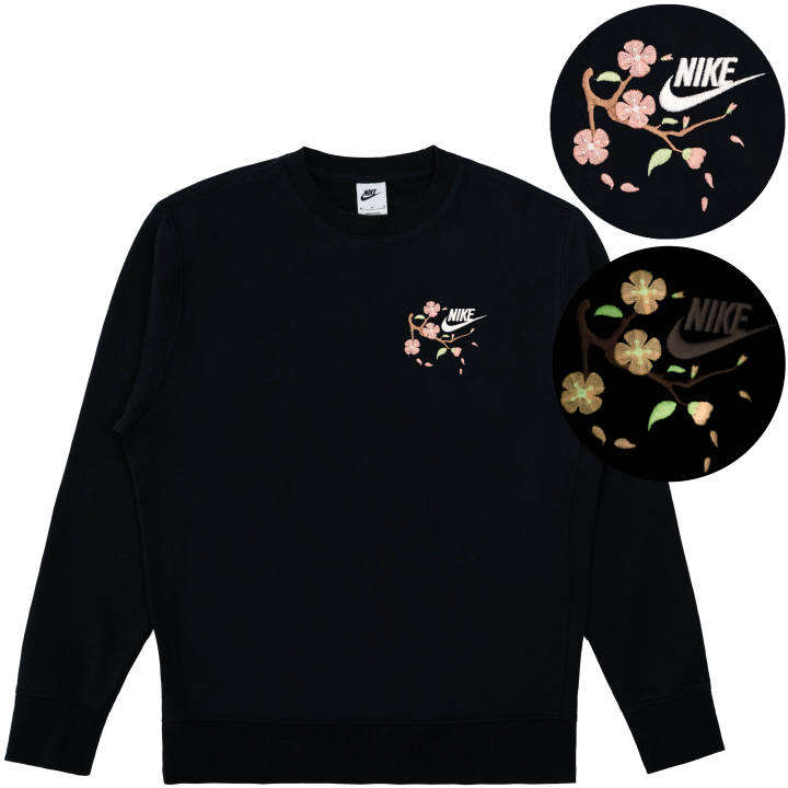 Nike Nike Sweatshirts Unisex Black Crew Neck Moderate