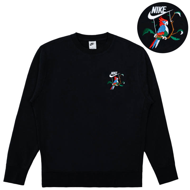 Nike Nike Sweatshirts Unisex Black Crew Neck Moderate