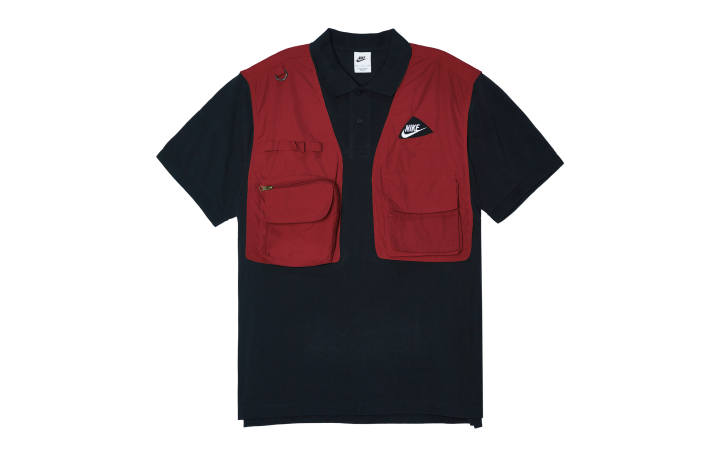 Nike Nike Polo Shirt Men's Black Red
