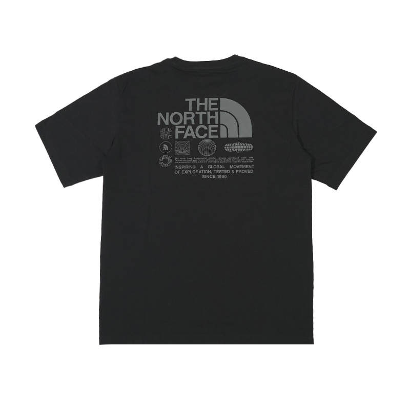 THE NORTH FACE T Shirt Unisex Cosmic Black