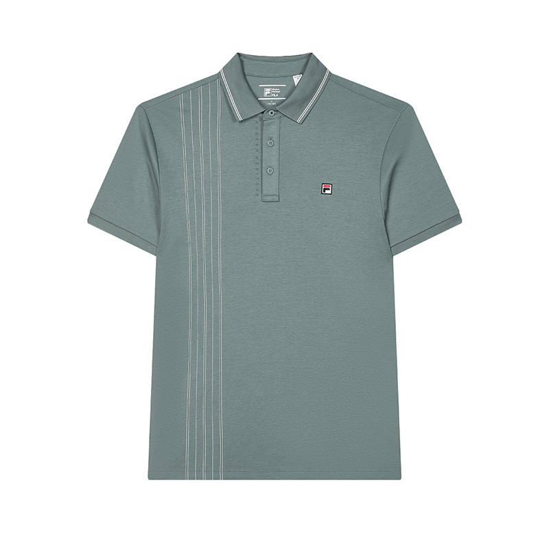 FILA Heritage Polo Shirt Men's Cavalry Green