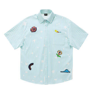 The Simpsons Shirts Unisex Lapel Moderate Hawaii