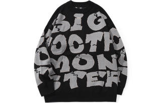 BIRDTALK Sweaters Unisex Crew Neck Moderate A Line