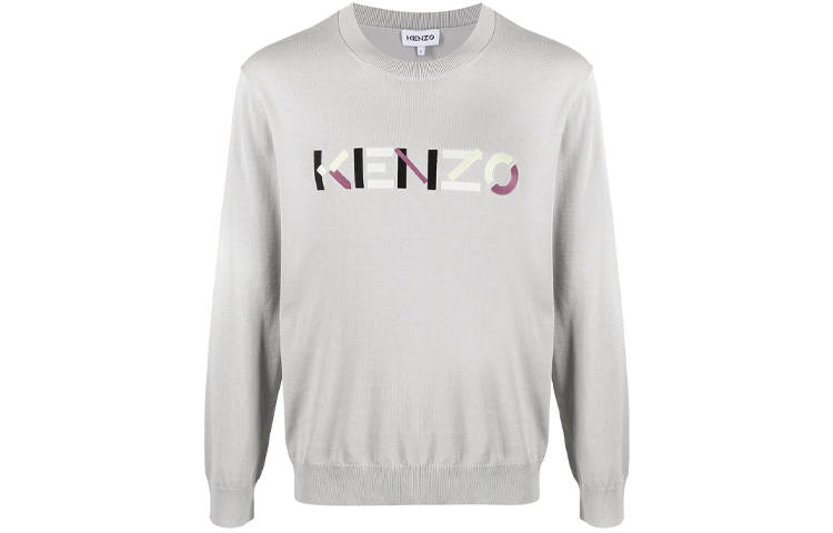 KENZO 【Previous Season】logo-embroidered jumper