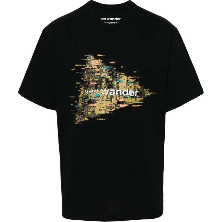 And Wander logo-print jersey T-shirt