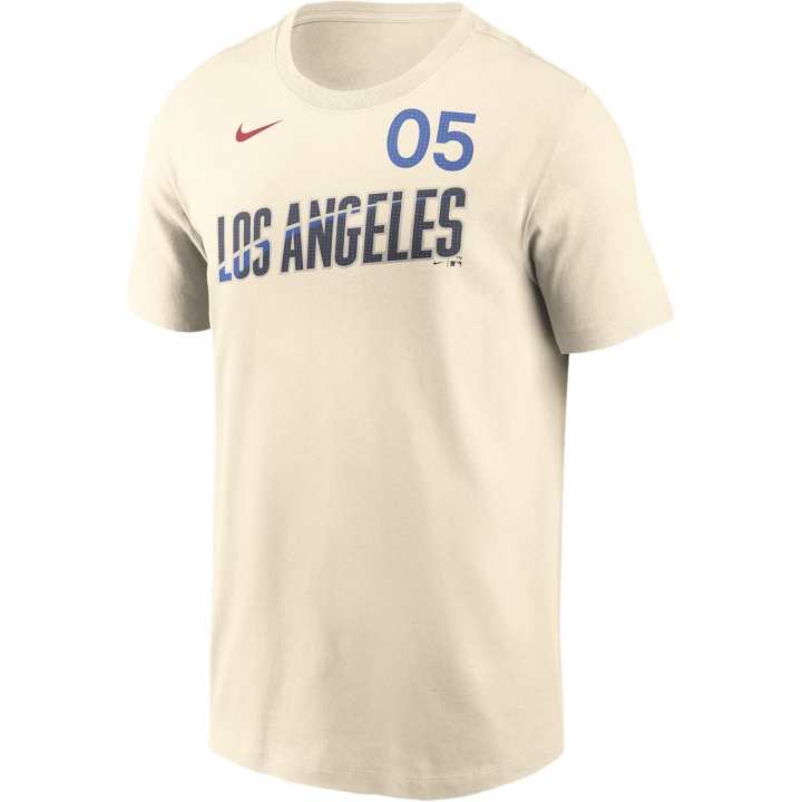 Nike Nike X MLB T Shirts Men's Cream Crew Neck Moderate Straight Fit