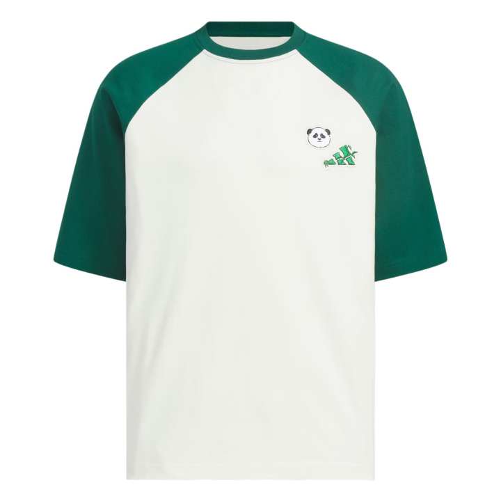 Adidas Adidas T Shirt Men's Jade White/Forest Green