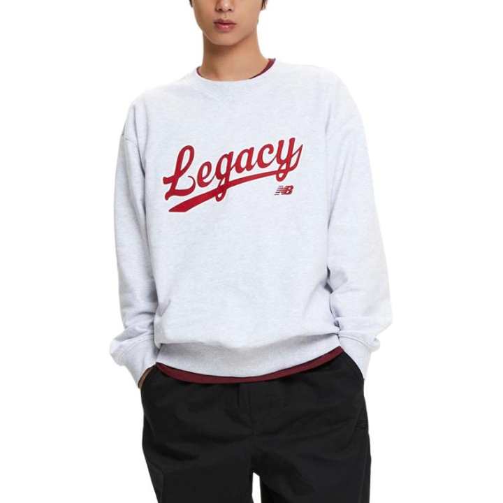 New Balance New Balance Sweatshirt Men's Light Gray