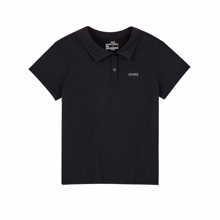 361° Polo Shirt Unisex Super Black