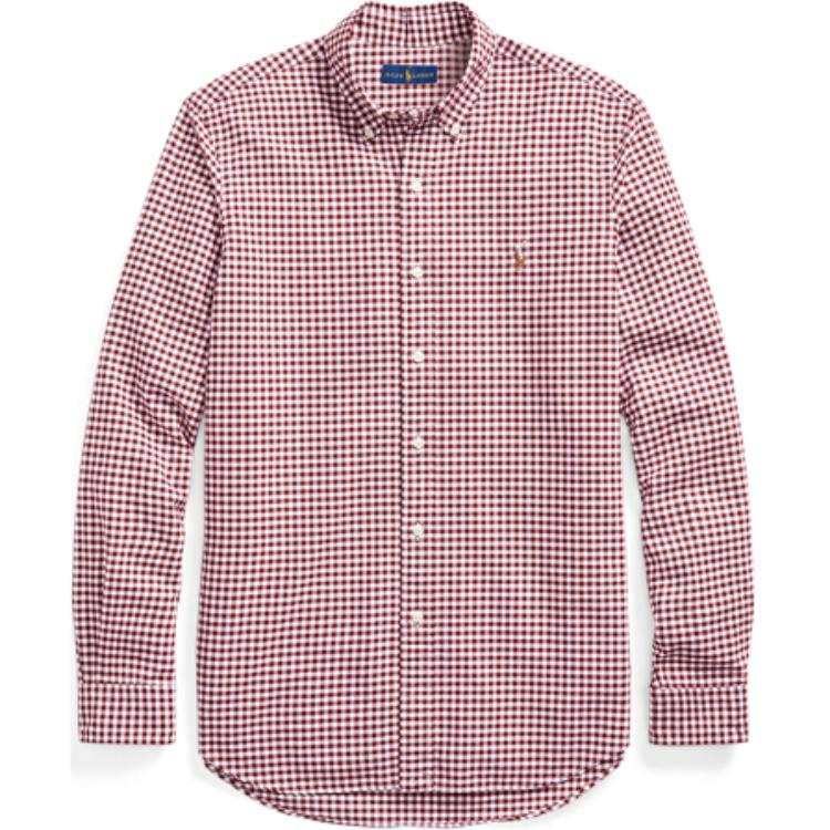 Polo Ralph Lauren logo-embroidered check-print shirt