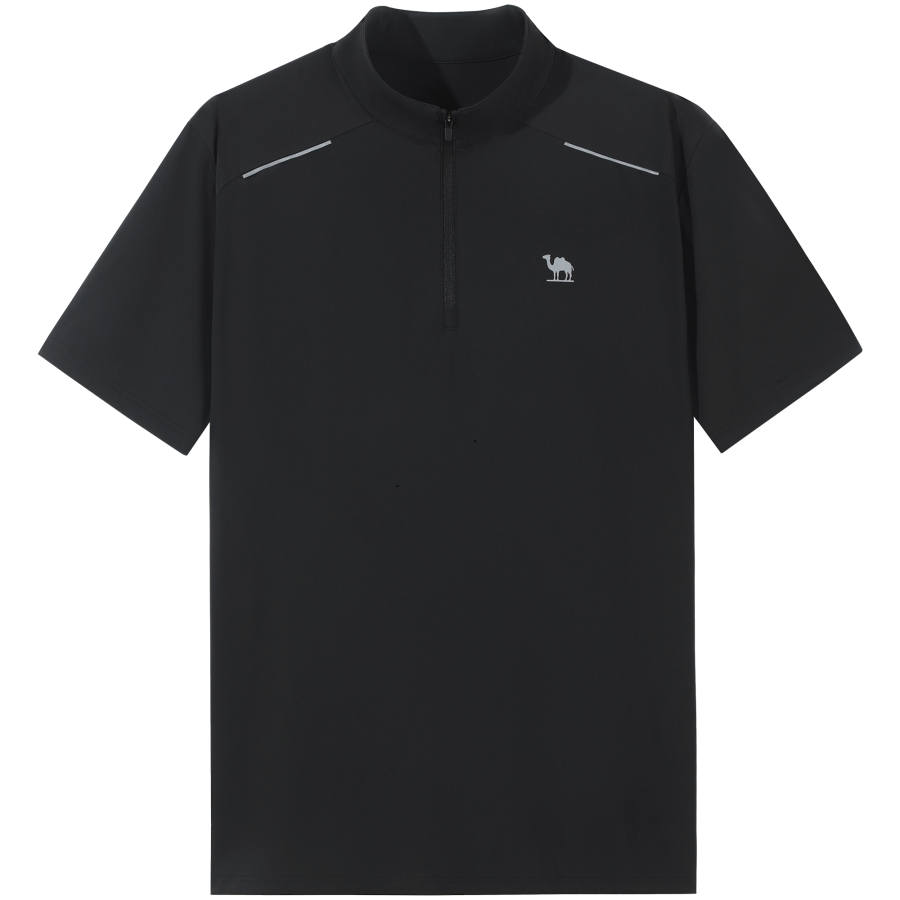 CAMEL CAMEL Quick Dry T Shirts Men's Stand Collar