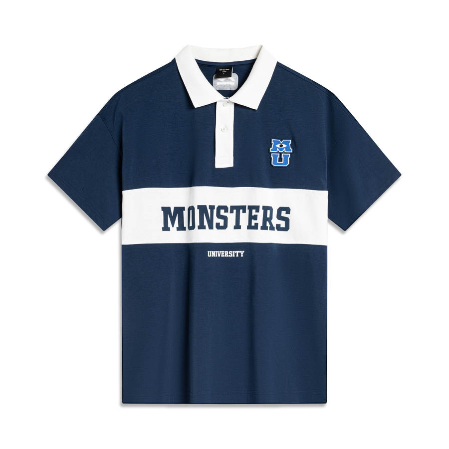 Li-Ning Li Ning x Disney Polo Shirt Unisex Dark Navy/Ivory