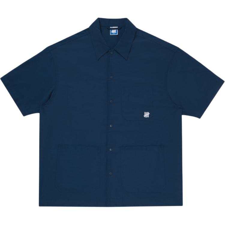UNDEFEATED UNDEFEATED Shirts Unisex Cuban Collar Moderate Workwear