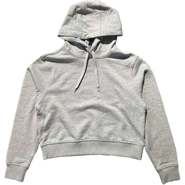 Burberry Sweatshirts Men's Gray Hooded Moderate