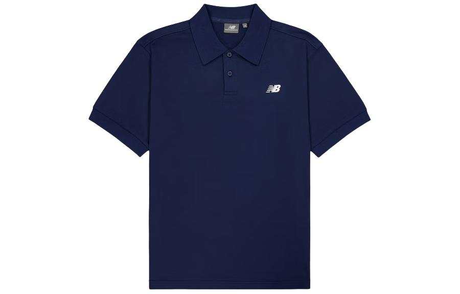 New Balance New Balance Polo Shirt Men's Marine Blue
