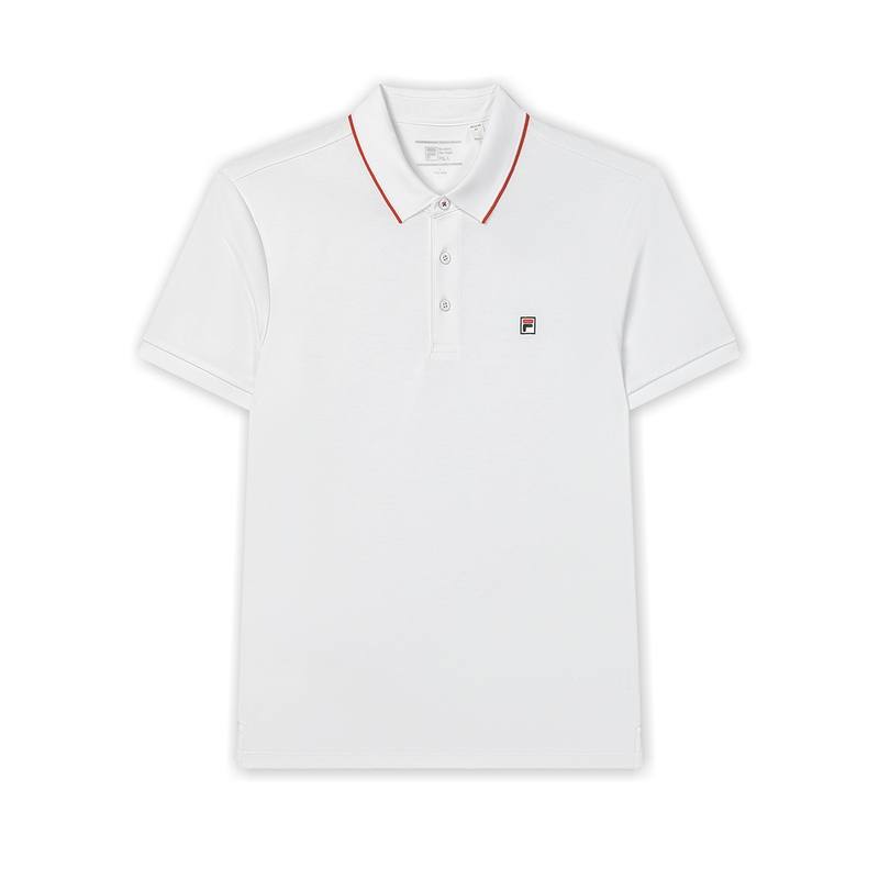 FILA Polo Shirt Men's Standard White