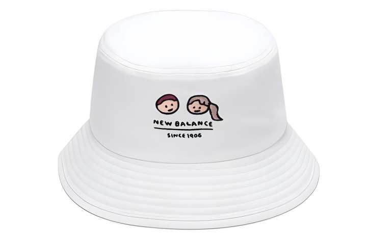 New Balance New Balance Patterned Print Cotton Bucket Hats Unisex Multicolor