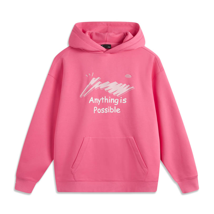 Li-Ning Li Ning Sports Life Collection Sweatshirt Unisex Moon Rose Pink