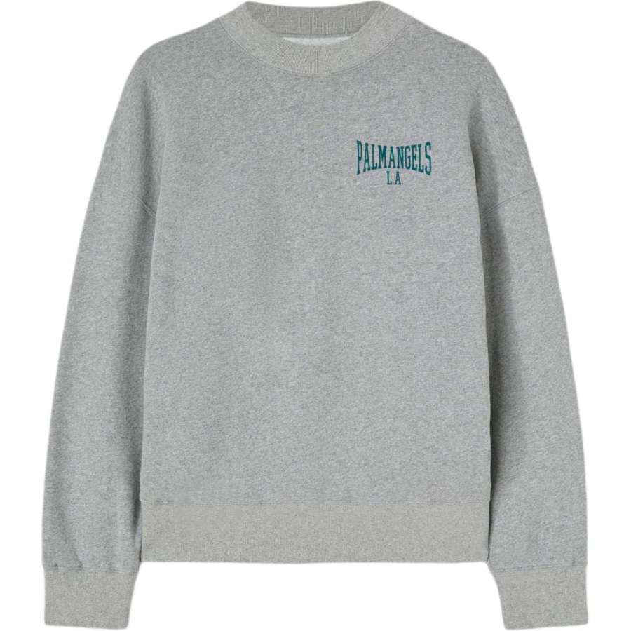 Palm Angels logo-print cotton sweatshirt
