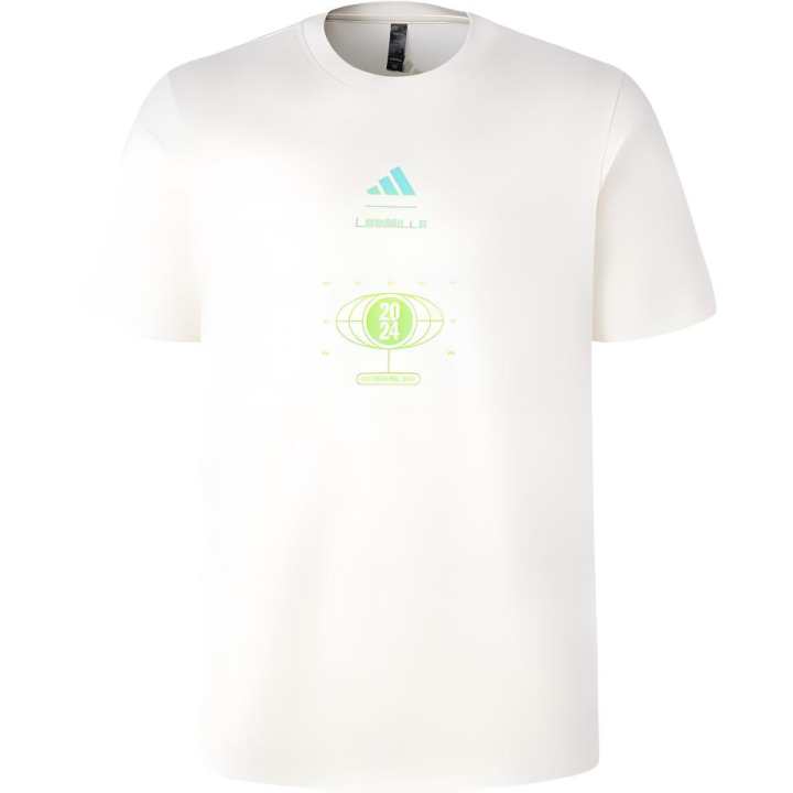 Adidas Adidas x LES MILLS SS24 T Shirt Unisex Jade White
