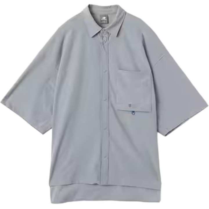 New Balance New Balance Oversized S/S Sunshield Shirt Unisex Gray