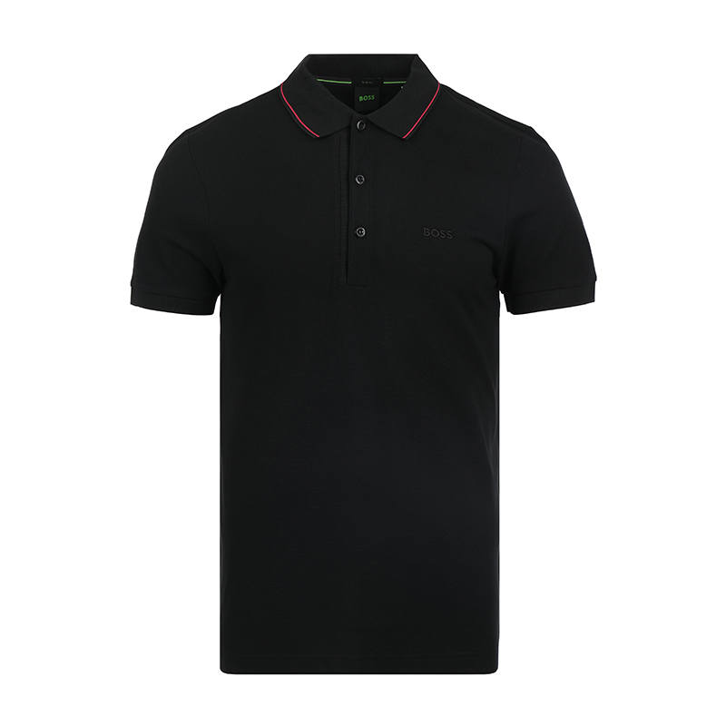 HUGO BOSS SS24 Polo Shirt Men's Black