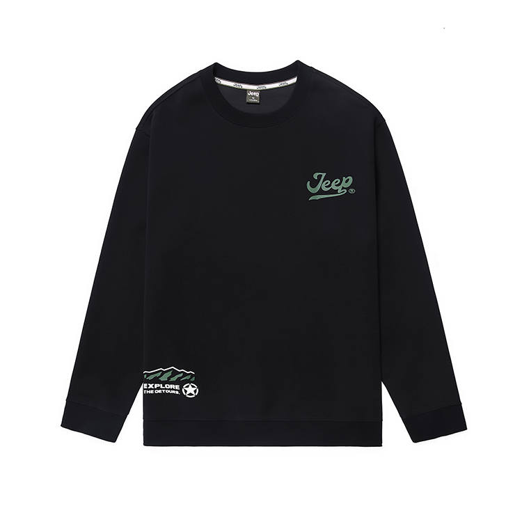 Jeep Jeep Sweatshirts Men's Crew Neck Moderate Regular
