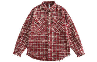DARKCIRCLE Shirts Unisex Pointed Collar Moderate Other