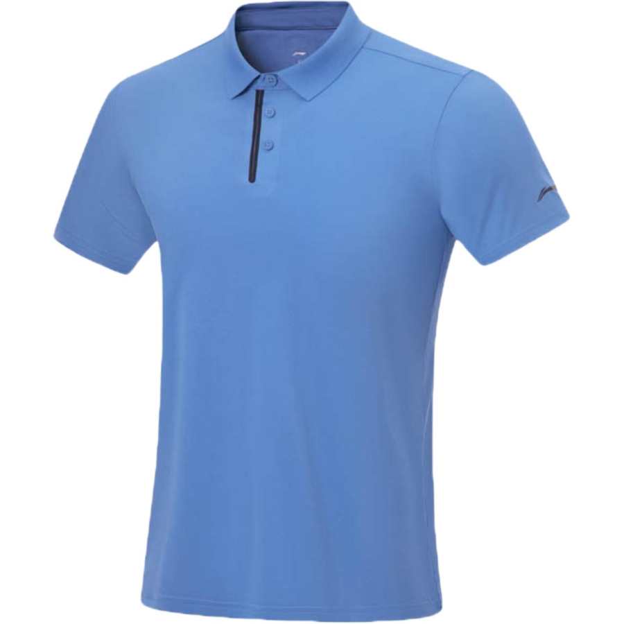 Li-Ning Li Ning Fitness Series Polo Shirt Men's Paris Blue