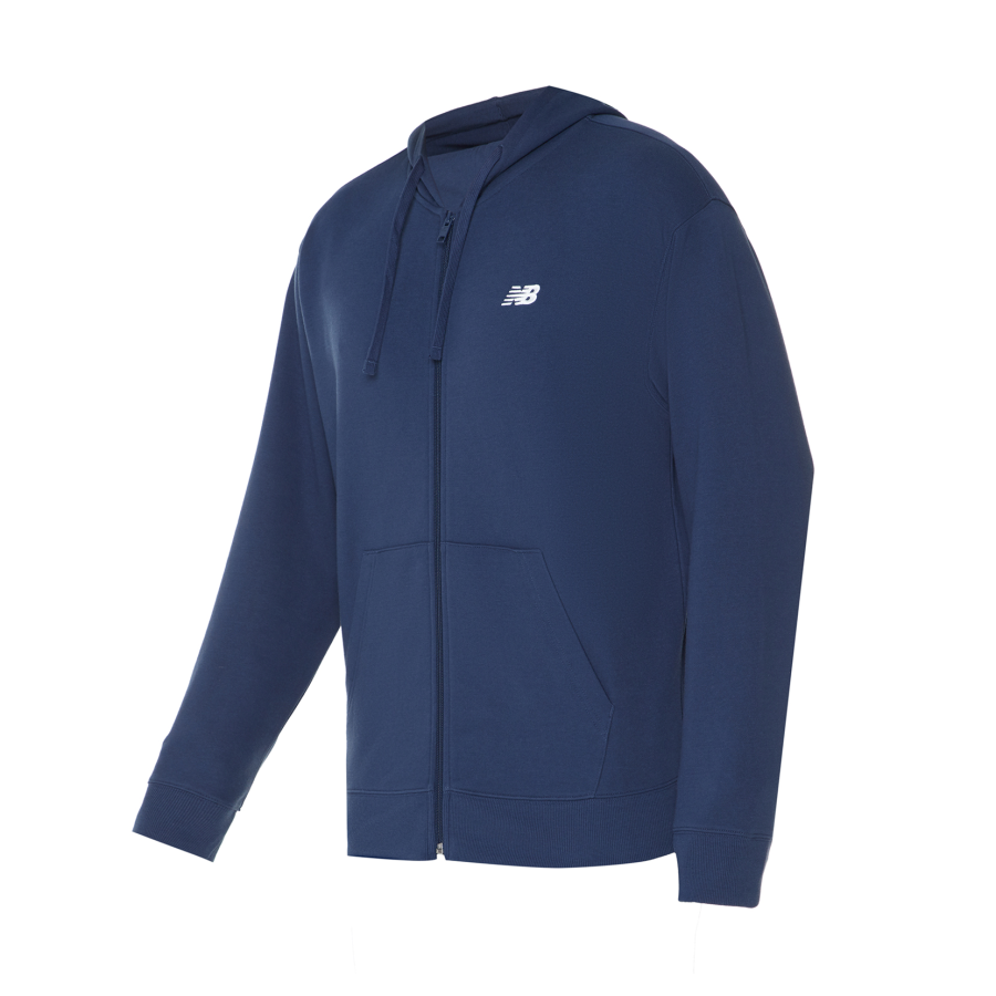 New Balance New Balance Sport Essentials Logo Fleece Full Zip Hoodie