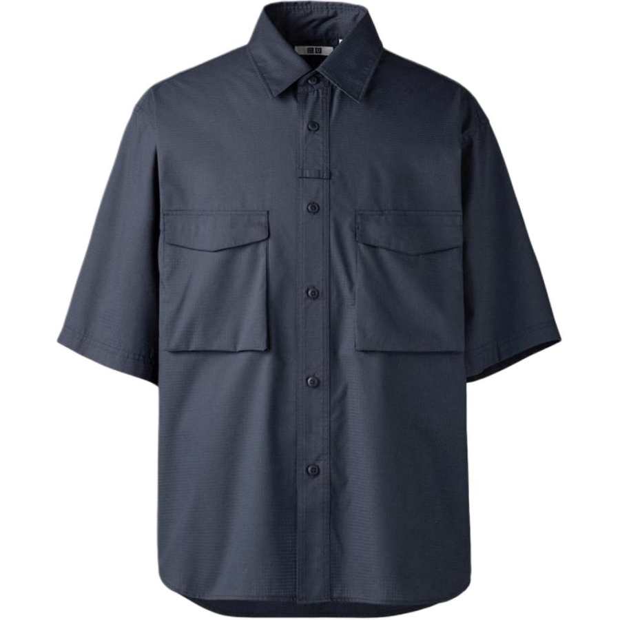 UNIQLO U Collection SS25 Shirt Men's Dark Blue